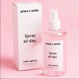 NEW Grace & Stella ROSE Spray All Day Fabfitfun Box Sealed NIB Skincare FFF